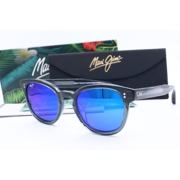 Maui Jim Cheetah 5 MJ 842-27G Grey Translucent Oval...